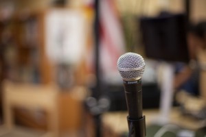 Microphone - Photo by Garey Kennebrew   